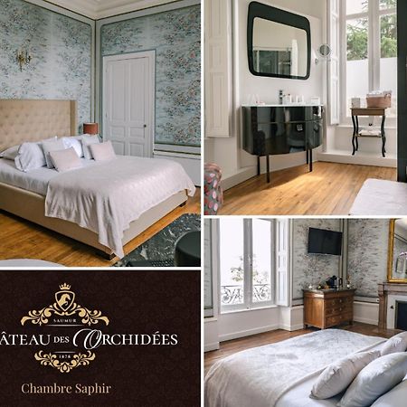 Chateau Des Orchidees En Val De Loire Сомюр Экстерьер фото